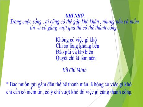 Bài giảng Đạo đức 5 - Bài: Có chí thì nên (Tiết 2) - Năm học 2021-2022 - Phạm Thị Hương Giang
