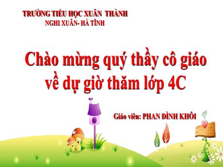 Bài giảng Địa lí 4 - Bài 9: Thành phố Đà Lạt - Năm học 2022-2023 - Phan Đình Khôi