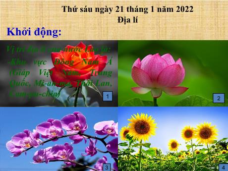 Bài giảng Địa lí 5 - Bài 20: Châu Âu - Năm học 2021-2022 - Phạm Thị Hương Giang