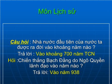 Bài giảng Lịch sử 4 - Bài 6: Một số dân tộc ở Tây Nguyên - Năm học 2022-2023 - Phạm Thị Hương Giang
