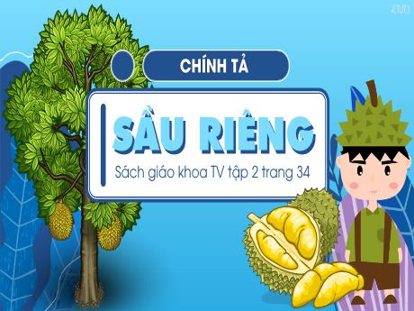 Bài giảng Tiếng Việt 4 - Bài (Chính tả): Sầu riêng - Năm học 2022-2023 - Phan Đình Khôi