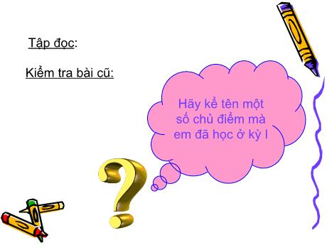Bài giảng Tiếng Việt 4 - Bài (Tập đọc): Bốn anh từ - Phạm Thị Hương Giang