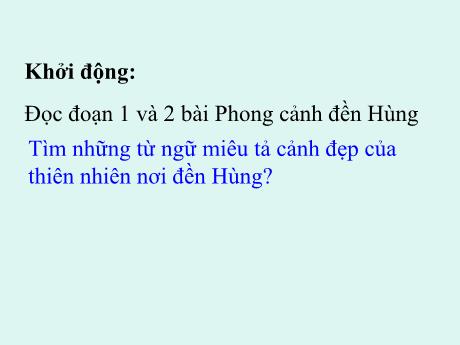 Bài giảng Tiếng Việt 5 - Bài (Tập đọc): Cửa sông - Năm học 2021-2022 - Phạm Thị Hương Giang