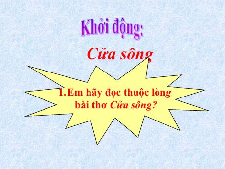 Bài giảng Tiếng Việt 5 - Bài (Tập đọc): Nghĩa thầy trò - Năm học 2021-2022 - Phạm Thị Hương Giang