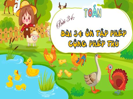Bài giảng Toán 4 (Kết nối tri thức) - Bài 34: Ôn tập phép cộng, phép trừ - Năm học 2023-2024 - Phan Đinh Khôi