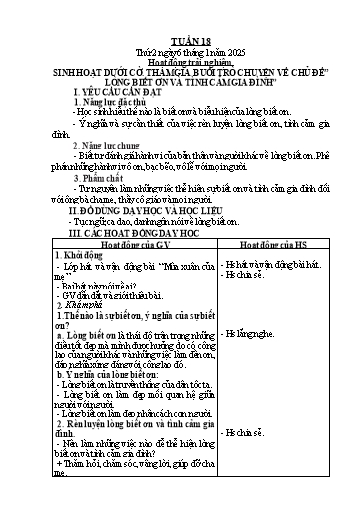 Giáo án Tiếng Việt + Toán Lớp 2 (Kết nối tri thức) - Tuần 18 - Năm học 2024-2025 - Hoàng Thi Thơ