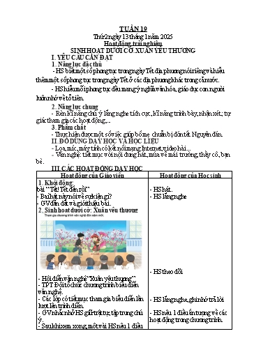 Giáo án Tiếng Việt + Toán Lớp 2 (Kết nối tri thức) - Tuần 19 - Năm học 2024-2025 - Hoàng Thi Thơ