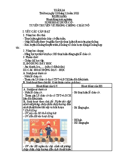 Kế hoạch bài dạy Tiếng Việt + Toán 2 (Kết nối tri thức) - Tuần 16 - Năm học 2022-2023 - Dương Thị Nga