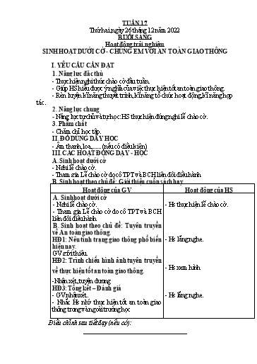 Kế hoạch bài dạy Tiếng Việt + Toán 2 (Kết nối tri thức) - Tuần 17 - Năm học 2022-2023 - Dương Thị Nga
