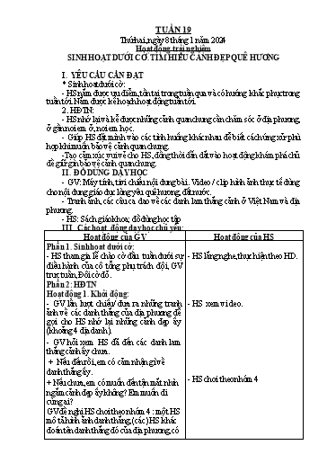 Kế hoạch bài dạy Tiếng Việt + Toán 2 (Kết nối tri thức) - Tuần 19 - Năm học 2023-2024 - Dương Thị Nga