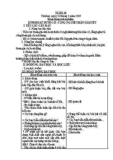 Kế hoạch bài dạy Tiếng Việt + Toán 3 (Kết nối tri thức) - Tuần 19 - Năm học 2024-2025 - Hoàng Thị Như Uyên
