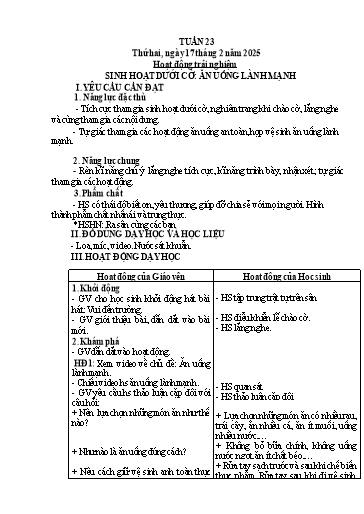 Kế hoạch bài dạy Tiếng Việt + Toán 3 (Kết nối tri thức) - Tuần 23 - Năm học 2024-2025 - Hoàng Thị Như Uyên
