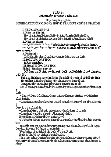 Kế hoạch bài dạy Tiếng Việt + Toán 4 - Tuần 24 - Năm học 2023-2024 - Phan Đình Khôi