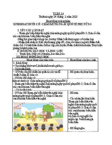 Kế hoạch bài dạy Tiếng Việt + Toán 4 - Tuần 24 - Năm học 2024-2025 - Phạm Thị Hương Giang