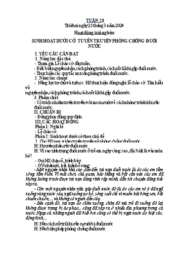 Kế hoạch bài dạy Tiếng Việt + Toán 4 - Tuần 28 - Năm học 2023-2024 - Phan Đình Khôi