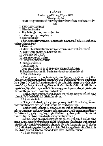 Kế hoạch bài dạy Tiếng Việt + Toán 5 - Tuần 16 - Năm học 2022-2023 - Phan Thị Hồng Thương