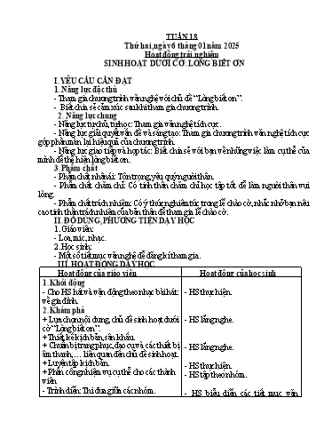 Kế hoạch bài dạy Tiếng Việt + Toán 5 - Tuần 18 - Năm học 2024-2025 - Phan Thị Hồng Thương