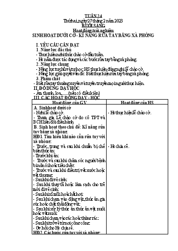 Kế hoạch bài dạy Tiếng Việt + Toán Lớp 2 (Kết nối tri thức) - Tuần 24 - Năm học 2022-2023 - Dương Thị Nga