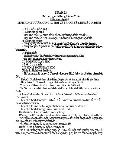 Kế hoạch bài dạy Tiếng Việt + Toán Lớp 5 - Tuần 23 - Năm học 2023-2024 - Phan Thị Hồng Thương