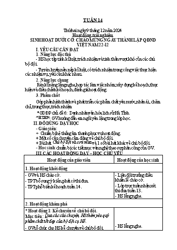 Kế hoạch bài dạy Toán + Tiếng Việt 1 - Tuần 14 - Năm học 2024-2025 - Phan Thị Tú Oanh
