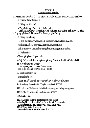 Kế hoạch bài dạy Toán + Tiếng Việt 1 - Tuần 15 - Năm học 2022-2023 - Phan Thị Tú Oanh