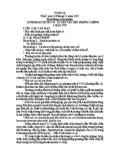 Kế hoạch bài dạy Toán + Tiếng Việt 1 - Tuần 16 - Năm học 2022-2023 - Phan Thị Minh Thư