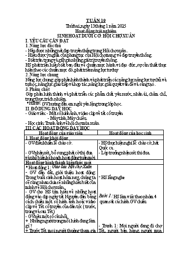 Kế hoạch bài dạy Toán + Tiếng Việt 1 - Tuần 19 - Năm học 2024-2025 - Phan Thị Tú Oanh