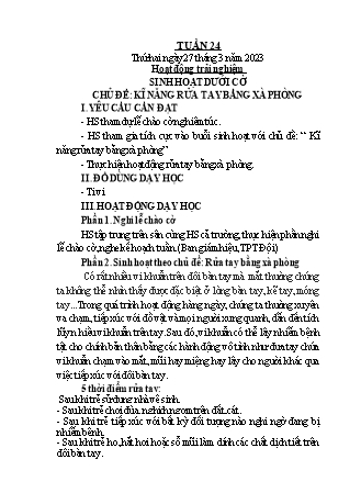 Kế hoạch bài dạy Toán + Tiếng Việt 1 - Tuần 24 - Năm học 2022-2023 - Phan Thị Minh Thư