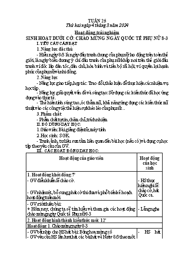 Kế hoạch bài dạy Toán + Tiếng Việt 1 - Tuần 25 - Năm học 2023-2024 - Phan Thị Minh Thư