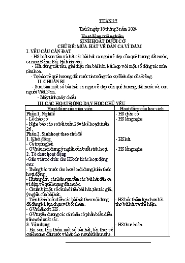 Kế hoạch bài dạy Toán + Tiếng Việt 1 - Tuần 27 - Năm học 2023-2024 - Phan Thị Tú Oanh