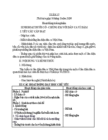 Kế hoạch bài dạy Toán + Tiếng Việt 1 - Tuần 27 - Năm học 2023-2024 - Phan Thị Minh Thư