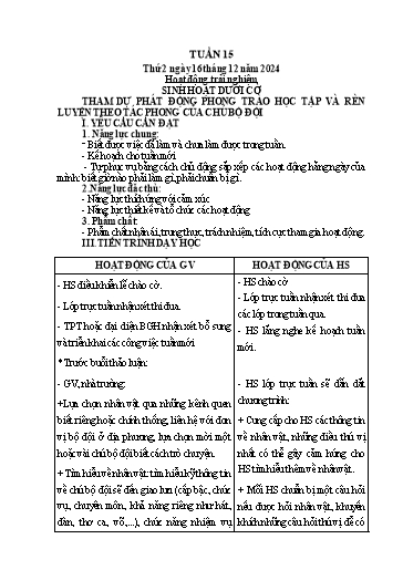 Kế hoạch bài dạy Toán + Tiếng Việt 2 - Tuần 15 - Năm học 2024-2025 - Phan Thị Minh Thư
