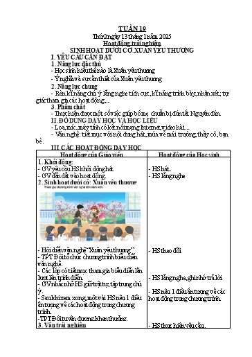 Kế hoạch bài dạy Toán + Tiếng Việt 2 - Tuần 19 - Năm học 2024-2025 - Phan Thị Minh Thư