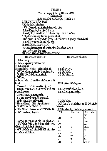Kế hoạch bài dạy Toán + Tiếng Việt 2 - Tuần 4 - Năm học 2021-2022 - Phan Thị Minh Thư